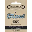 Vision Trout Leader 9' - Nylonkartioperukkeet - 6417512300902 - 3