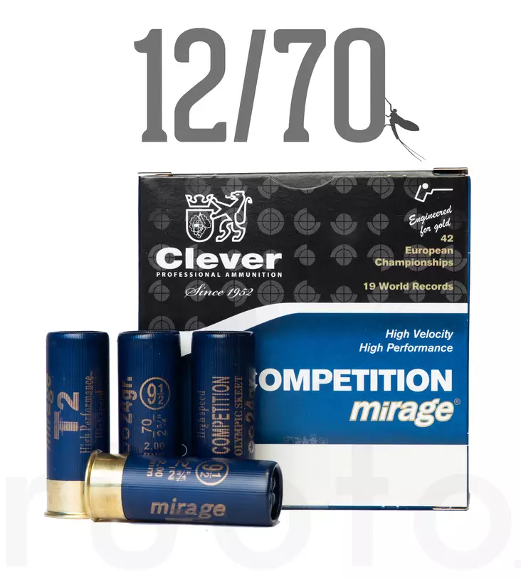 12/70 Clever Mirage T2 Skeet 9,5 24g - Ratapatruunat - 3300819202952 - 1