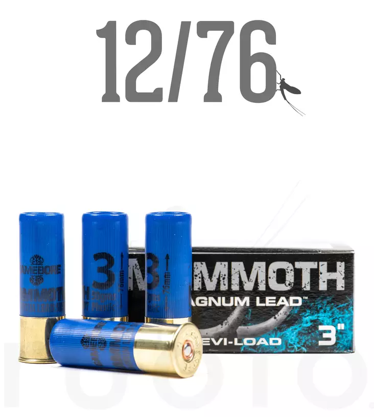 12/76 Gamebore Mammoth 50g 10pcs - Metsästyspatruunat, lyijy - 5056217501262 - 3