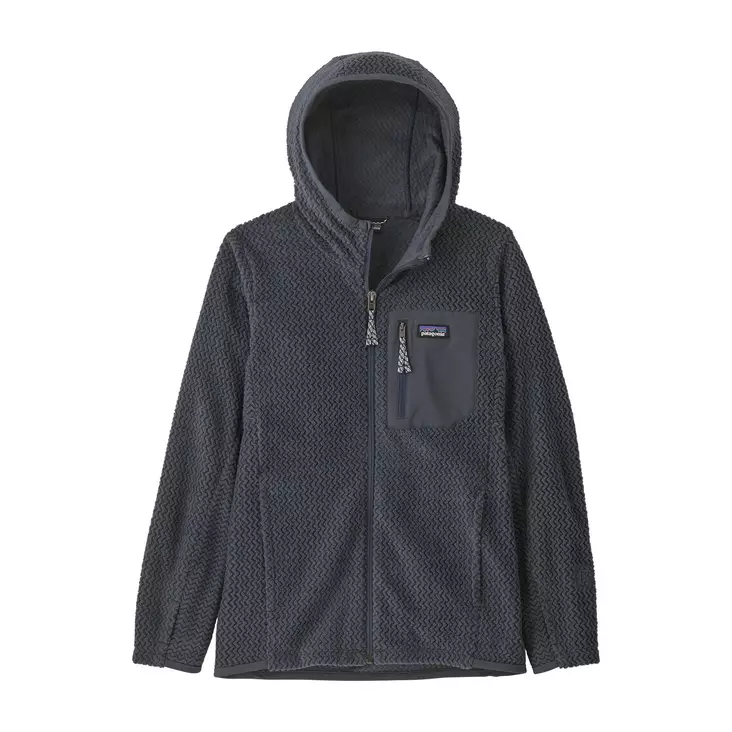 Patagonia K's R1 Air Full-Zip Hoody Smolder Blue - Fleecepaidat - 195699744172 - 1