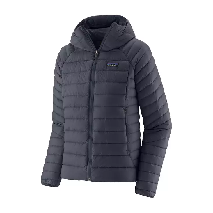 Patagonia W's Down Sweater Hoody Smolder Blue - Välitakit - 196924696792 - 1