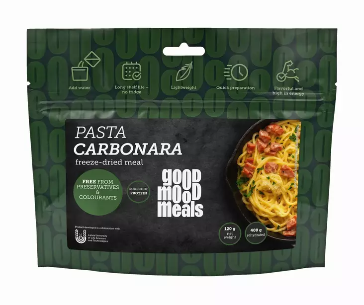 GoodMoodMeals Pasta Carbonara - Retkiruuat - 4750296003662 - 2