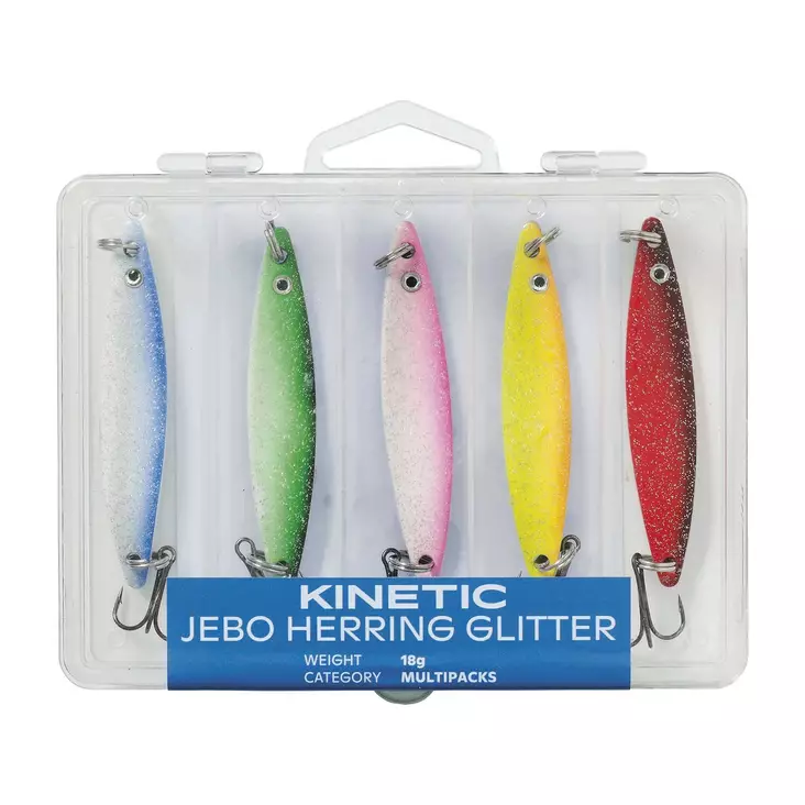 Kinetic Jebo Herring Glitter - Metallijigit & shore jigging -jigit - 5707461359672 - 1