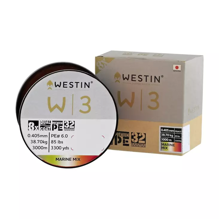 Westin W3 Oceanic Swirl 8-Braid 3000m - Merikuitusiimat - 5707549518052 - 1