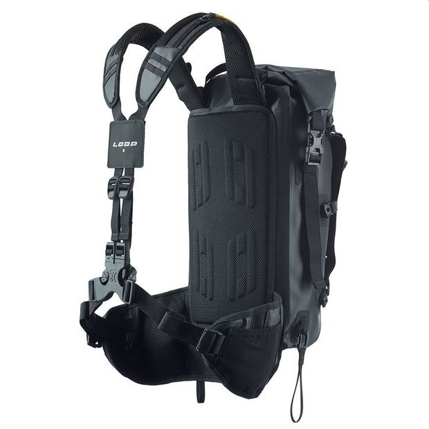 black molle backpack