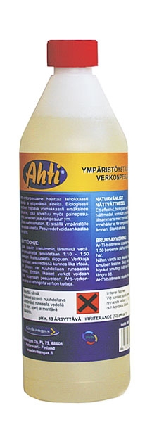 Ahti Verkonpesuaine 1L Pullo - Tarvikkeet - 6418252000152 - 1