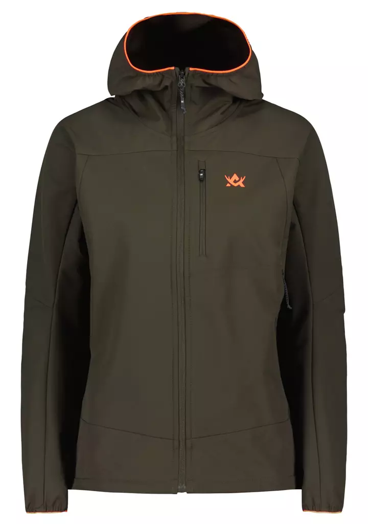 Alaska Chaser Womens Stretch Jacket Brown - Naisten metsästystakit - 6438347047312 - 1