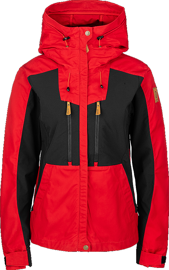 Anar Galda W´s Jacket Black/Red - Naisten kuoritakit - 6438014295442 - 1