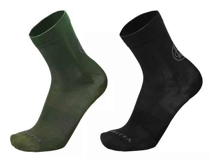 Beretta Short Shooting Socks B/G - Metsästäjän sukat - 8051832535002 - 1