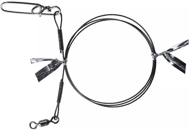 BKK 7x7 Wire Leader Pike HD 40cm - Valmisperukkeet - 6941780957822 - 1