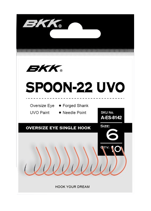 BKK Spoon UV Orange - Uistinkoukut - 6974190009072 - 1
