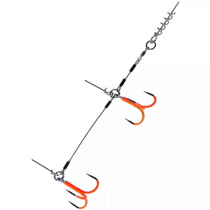 BKK Stinger Rig UV Orange - Haukirigit ja -tarvikkeet - 4251549191292 - 1