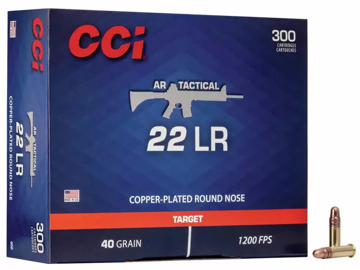 CCI Tactical CPRN .22 LR 2,6g 300pcs - Patruunat 22 LR - 076683009562 - 1