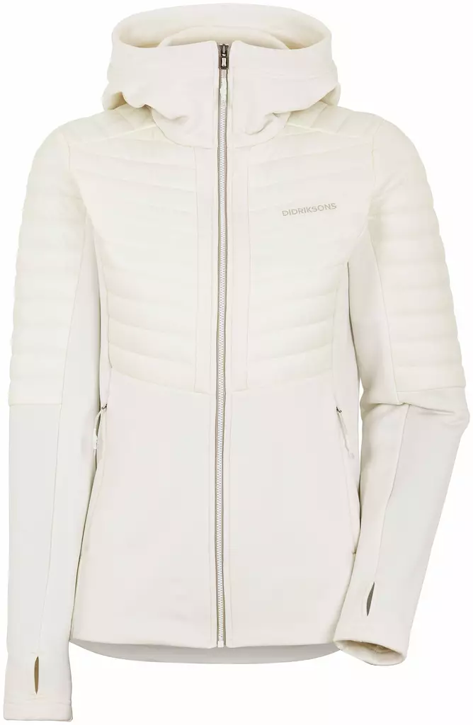 Didriksons Annema WNS Jacket Shell White - Miesten kuoritakit - 7332627991182 - 1