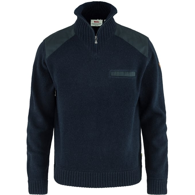 Fjällräven Koster Sweater Dark Navy - Paidat - 7392158934782 - 1