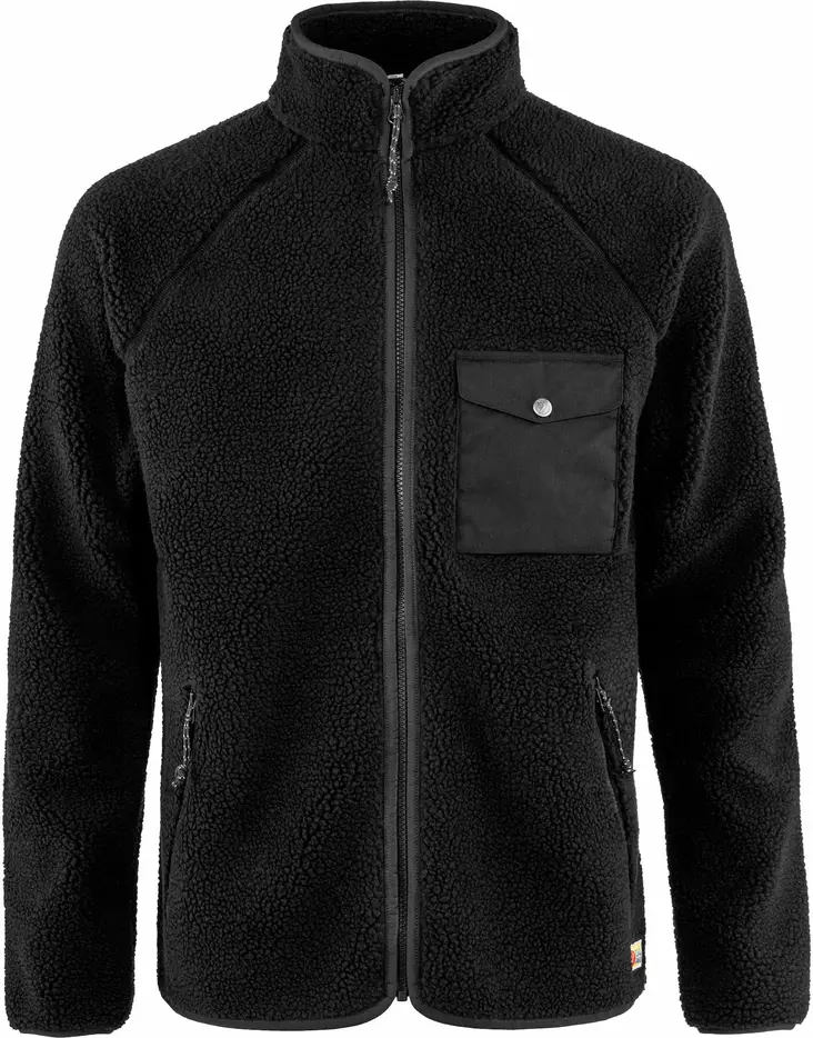 Fjällräven Vardag Pile Fleece M Black - Metsästys- ja hirviliivit - 7323450731892 - 1