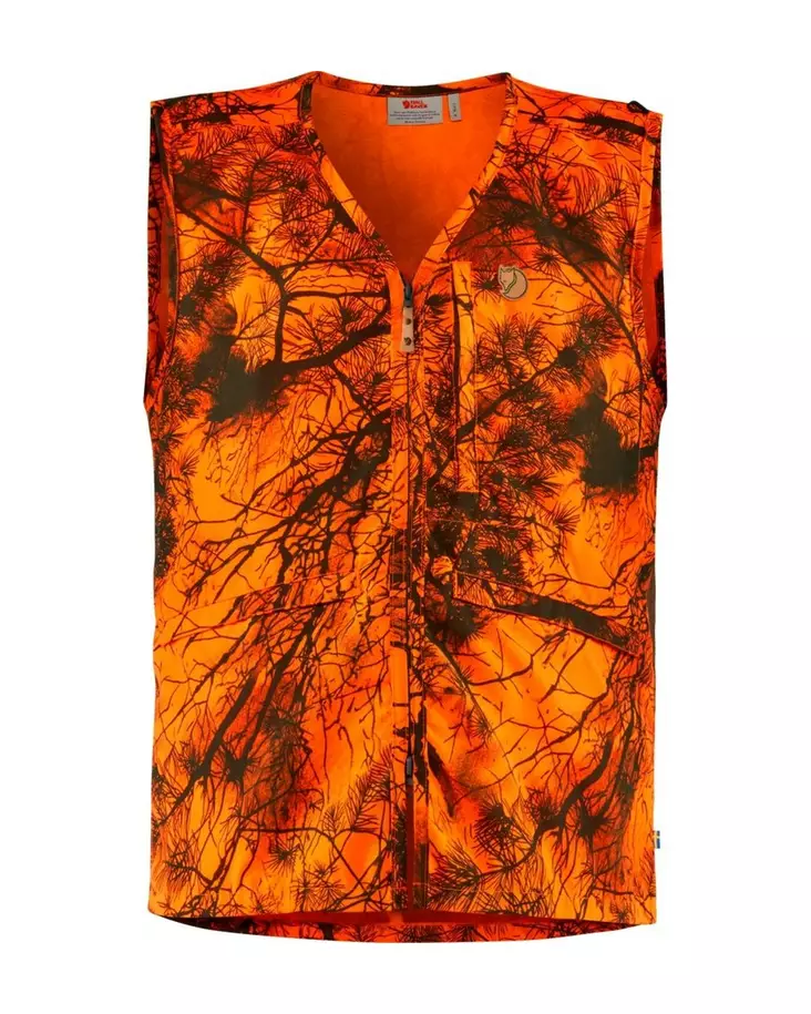 Fjällräven Värmland Vest Orange M - Metsästys- ja hirviliivit - 7323450533182 - 1