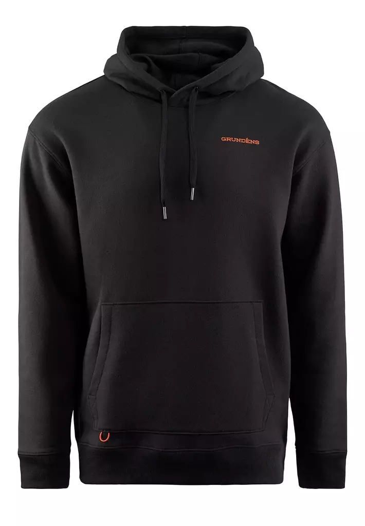 Grundens Displacement DWR Hoodie SL Fisherman Black - Hupparit - 0840316341172 - 1