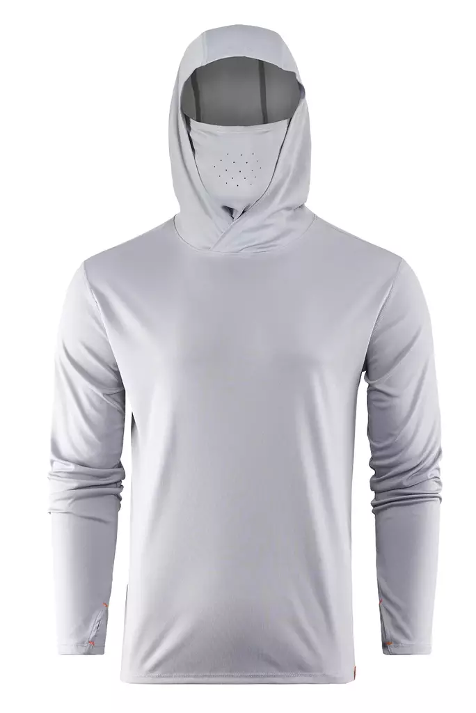 Grundens Tough Sun Masked Hoodie Mist - Paidat - 0840316330572 - 1