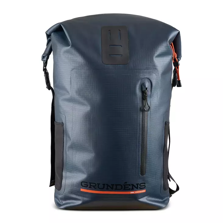 Grundens Wayward Roll Top Backpack 38L Dark Navy - Reput - 0840316348522 - 1