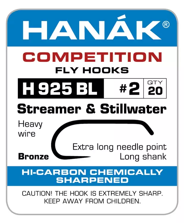 Hanak H925BL Streamer & Stillwater - Väkäsettömät - H925BL02 - 1