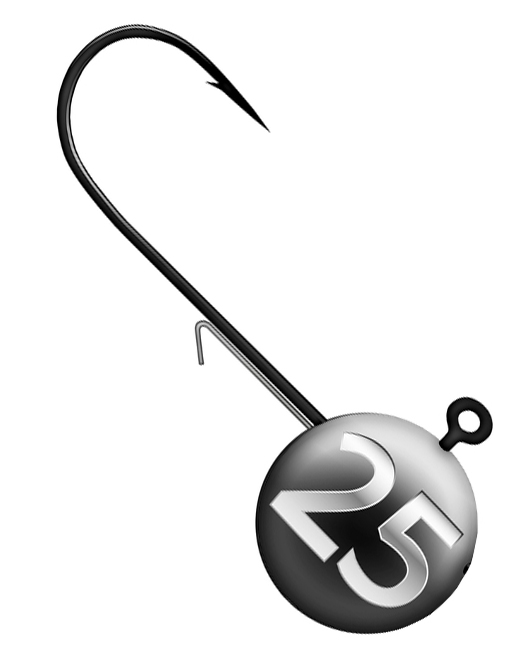 K.P Round Jig Head 25g - Jigipäät - 6438239079612 - 1