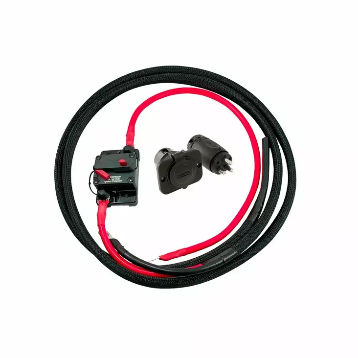 Kaapelointipaketti, sis. 12VCPS3 2,5m 2x16mm2, automaattisulake - Akku- ja sähkötarvikkeet - 7332467290582 - 1