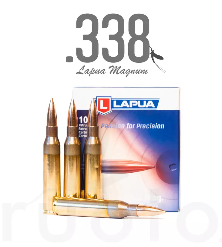 Lapua Lock Base .338 Lapua Magnum 16,2g 10pcs - Patruunat 338 Lapua Magnum - 6418267101752 - 1