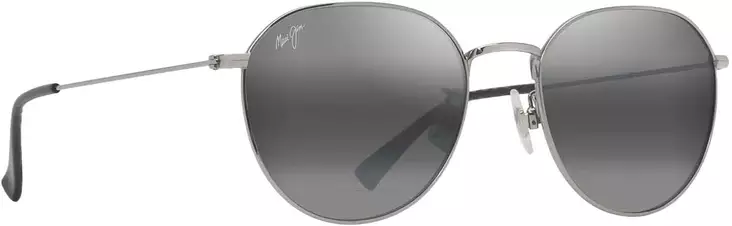 Maui Jim Kauwela - Shiny Silver Frame with Neutral Grey Lens - Muovilinssit - 603429084332 - 1