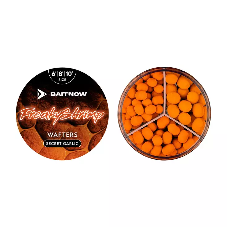 Mikado Freaky Shrimp Wafters 6/8/10mm - Wafterit, koukkupelletit & miniboiliet - 5900637153382 - 1