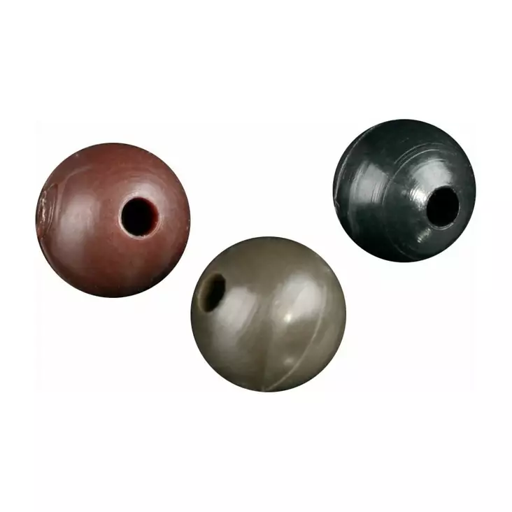 Mikado Soft Silicone Bead 6mm Dark Brown - Helmet, stopparit & holkit - 5900637680482 - 1