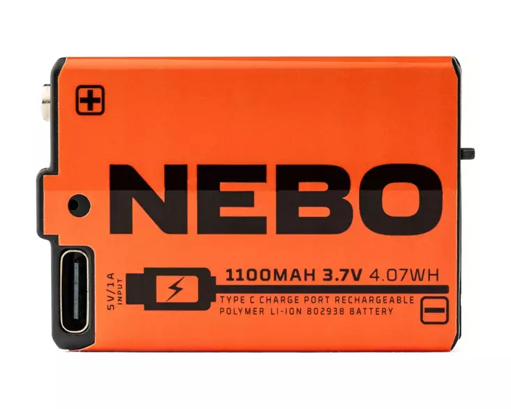 NEBO Rechargeable Battery 1100MAH - Valaisimien tarvikkeet ja lisäosat - 5060945232732 - 1