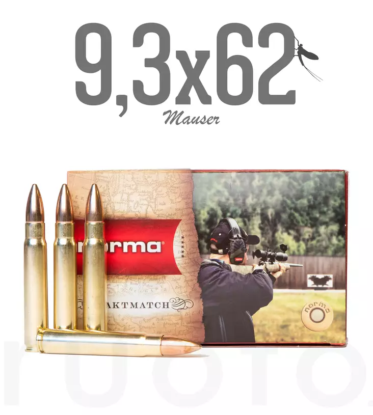 Norma Jaktmatch 9,3x62 15,0g 50pcs - Patruunat 9,3 x 62 - 7393923193182 - 1