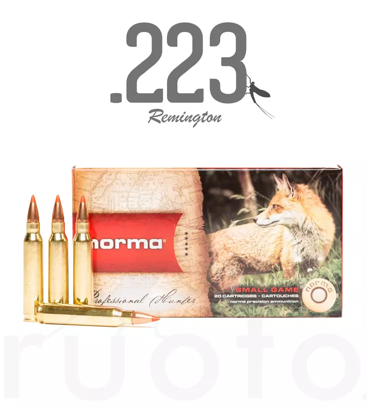 Norma V-Max .223 Rem 2,6g 20pcs - Patruunat 223 Remington - 7393923157382 - 1