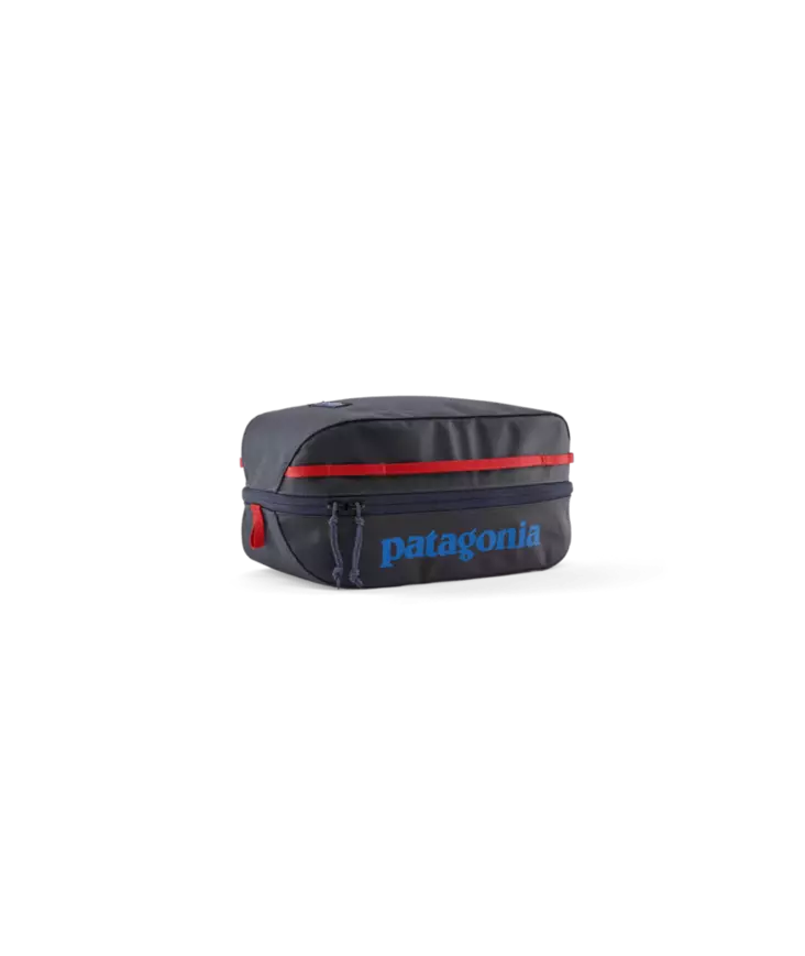 Patagonia Black Hole Cube 6L Smolder Blue w/Amanita Red - Varustelaukut - 198077741992 - 1