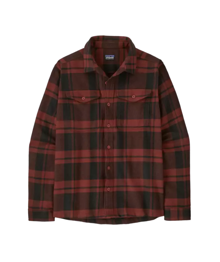 Patagonia M´s Fjord Flannel Shirt Powder Rusty Red - Paidat - 199346529402 - 1