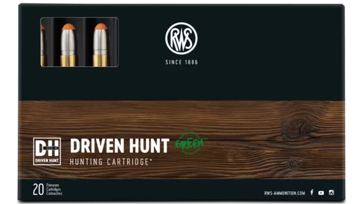 RWS Driven Hunt .308 Win 10,7g 20pcs - Patruunat 308 Winchester - 4000294264672 - 1