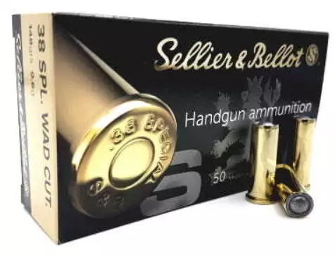 S&B SPL. WadC .38 9,6g 50pcs - Patruunat .38 Special - 8590690311002 - 1