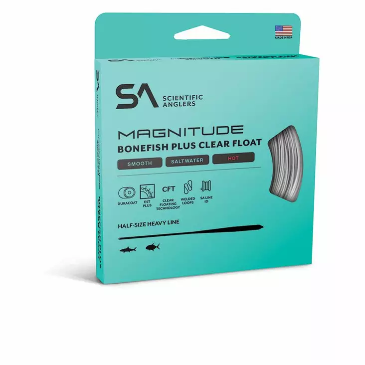 Scientific Anglers Magnitude Smooth Bonefish+ Ivory/Clear - Kelluvat - 840309143912 - 2