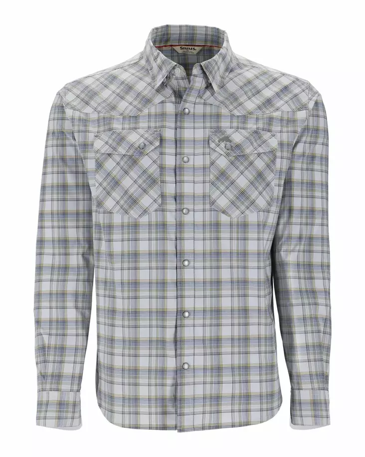 Simms Brackett Shirt Sterling Plaid - Paidat - 694264669792 - 1