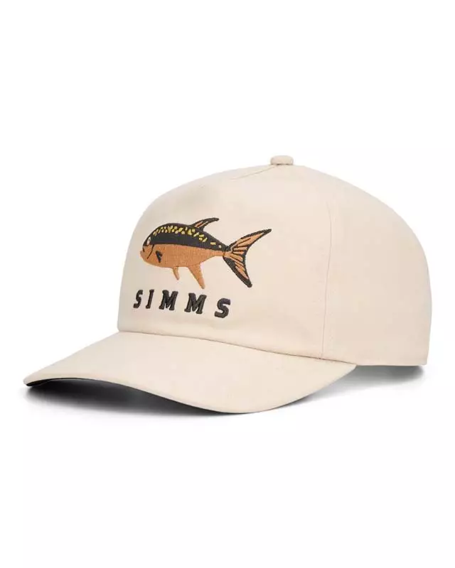Simms Double Haul Cap B.Clay Nomad Fish - Lippikset - 694264709832 - 1