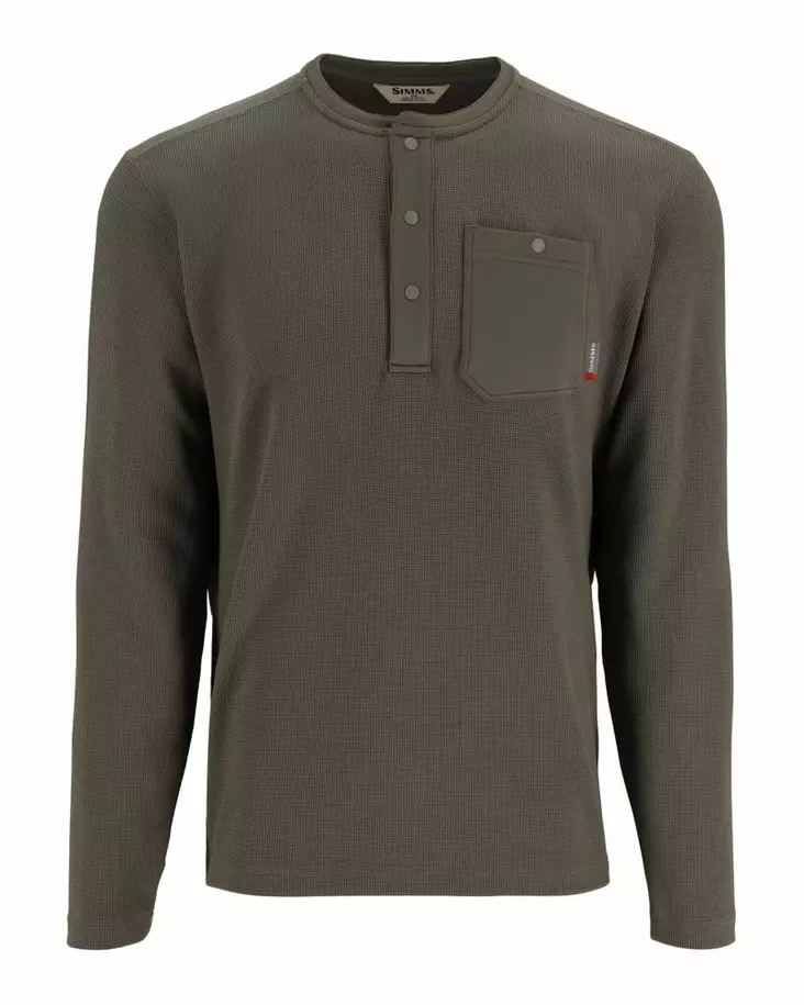 Simms Highline Henley Smokey Olive - Paidat - 694264659762 - 2
