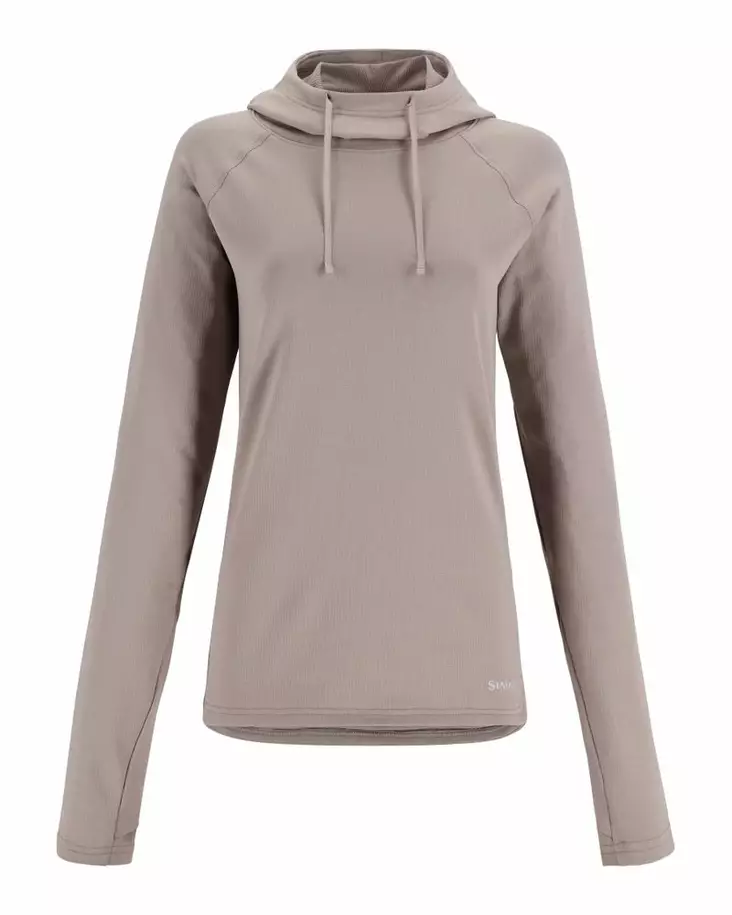 Simms Women's Heavyweight Baselayer Hoody Dolomite - Aluspaidat - 694264655672 - 2