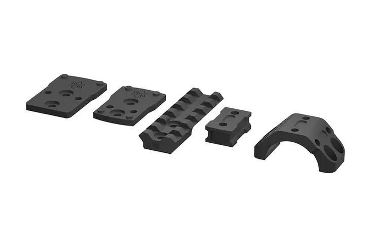 Vector Optics X-Accu 30mm Mount Kit 4H - Kiinnitysjalat punapistetähtäimille - 6976386125832 - 1