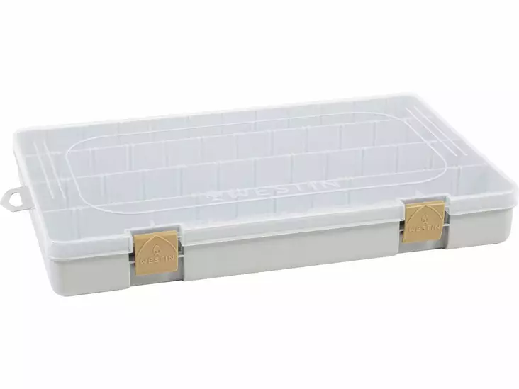 Westin W3 Tackle Box #L Grey/Clear - Vieherasiat - 5707549484692 - 1