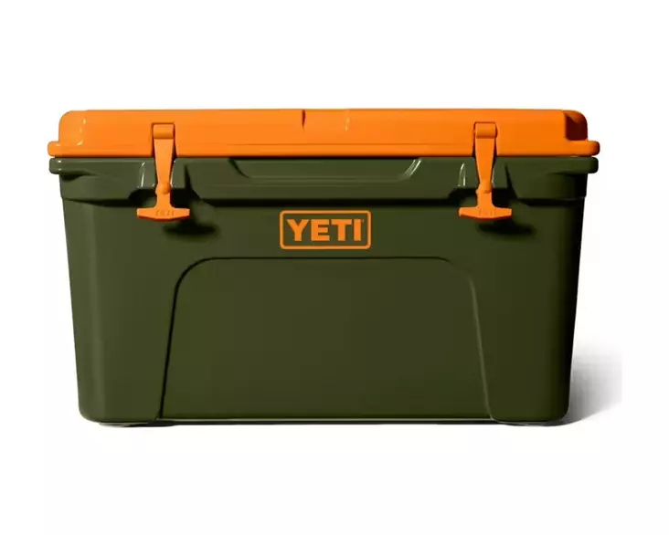 YETI TUNDRA 45 OLIVE/KING CRAB ORANGE - Kylmälaukut ja -laatikot - 888830630792 - 1