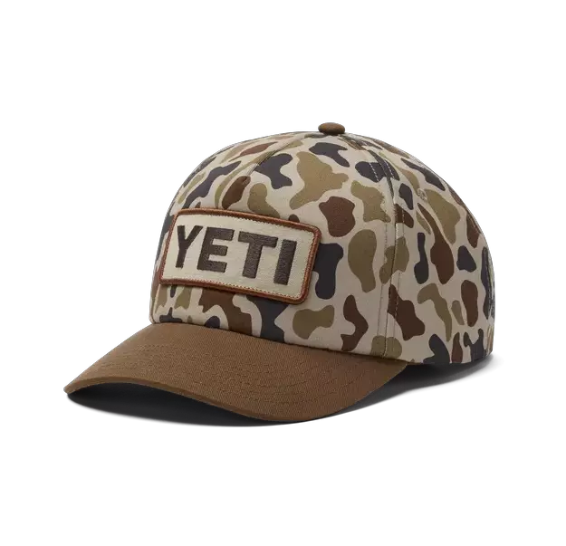 Yeti Woven Flat Brim Snapback Camo - Lippikset - 888830395202 - 1