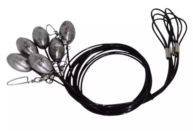 Zink Texas Rig 54" 6 OZ 6 PACK - Houkutuskuvat / -kaaveet - 082271001542 - 1