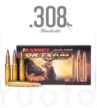 Barnes Vor-TX .308 Win 10,9g 20pcs - Patruunat 308 Winchester - 716876151073 - 1