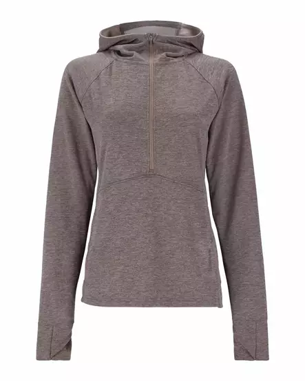 Simms Womens Bugstopper Hoody Heron Heather - Hupparit - 694264679593 - 1